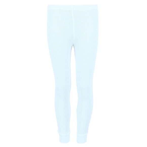 Rene Rofe Girl's Waffle Thermal Long Underwear 2-Piece Set - Picture 3 of 7